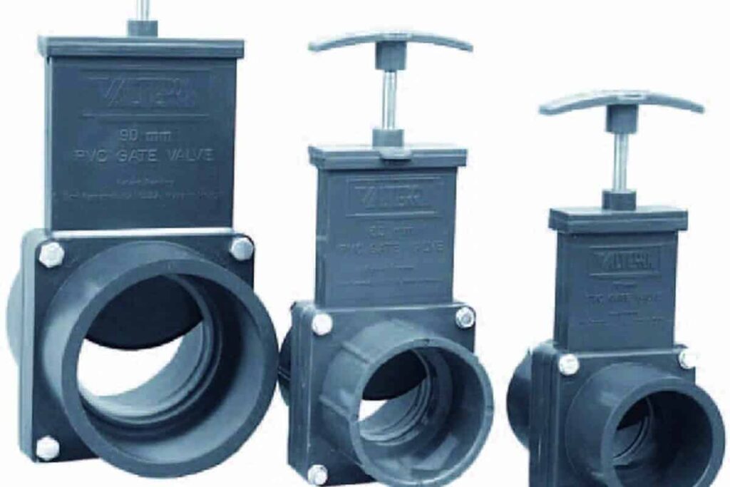 Schuifkranen met verschillende diameter